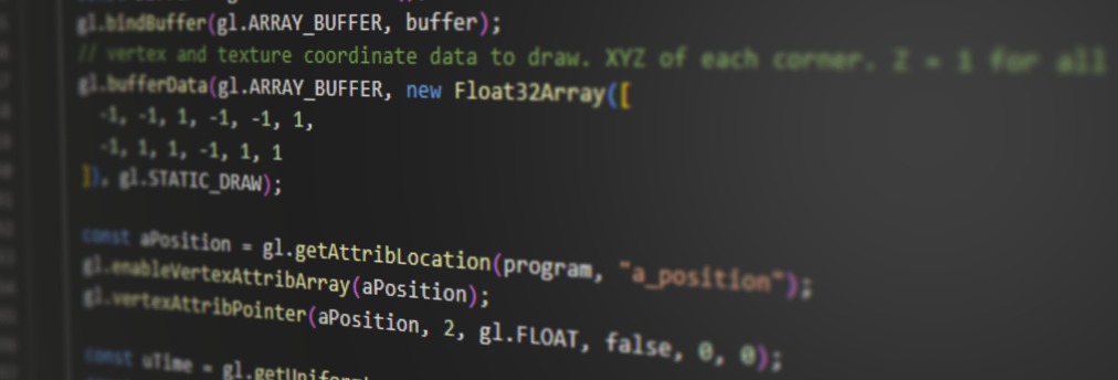 WebGL Shader Background · Andy Korth